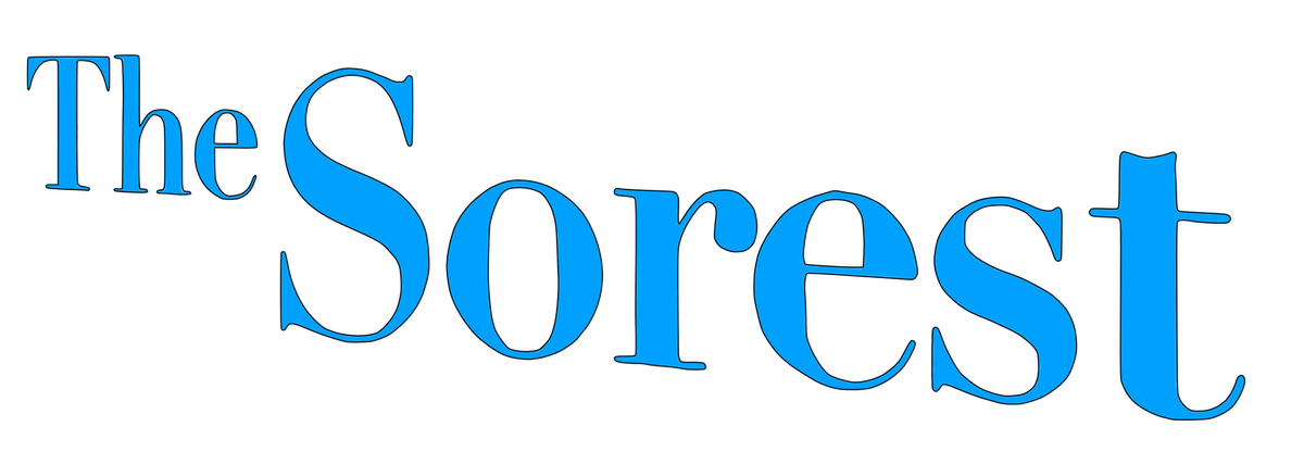 The words "The Sorest"